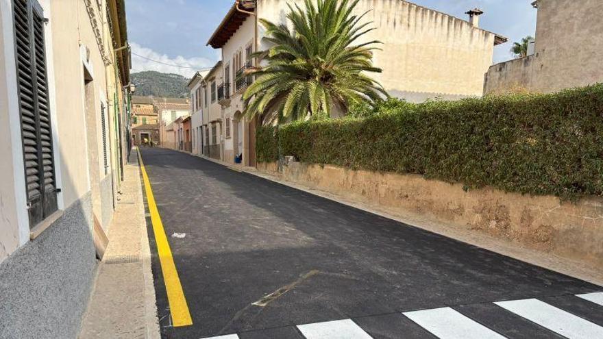 Alaró renueva las redes de agua y alcantarillado de la calle Sant Bartomeu con una inversión de 200.800 euros