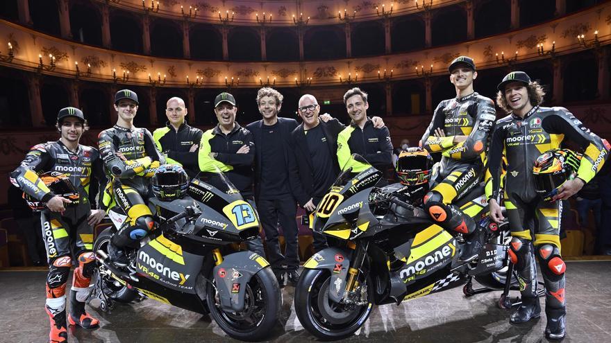 Así luce el equipo de Valentino Rossi en MotoGP y Moto2