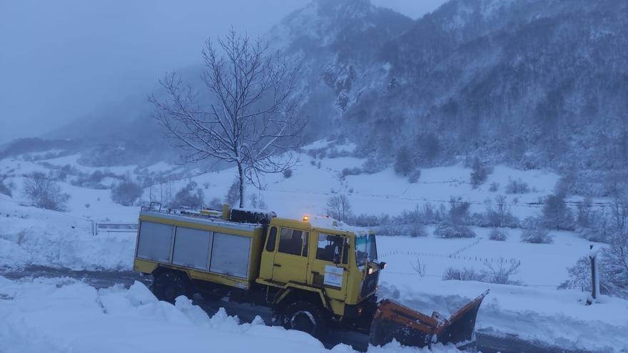 Temporal en Asturias: Así está Somiedo ante el puente de la Constitución