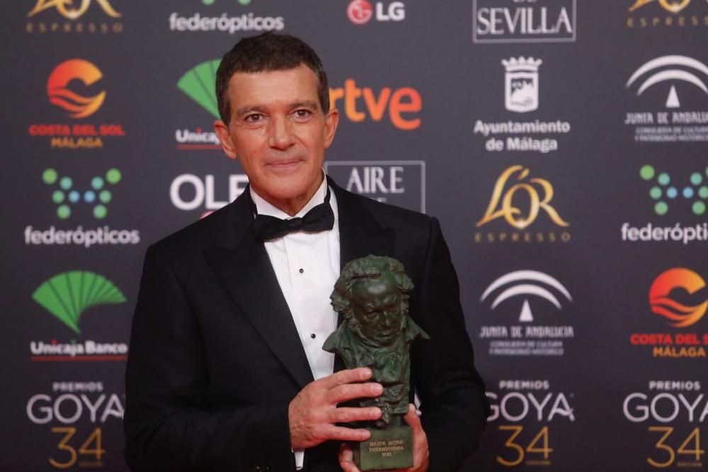 Antonio Banderas, Goya a Mejor Actor por 'Dolor y Gloria'.