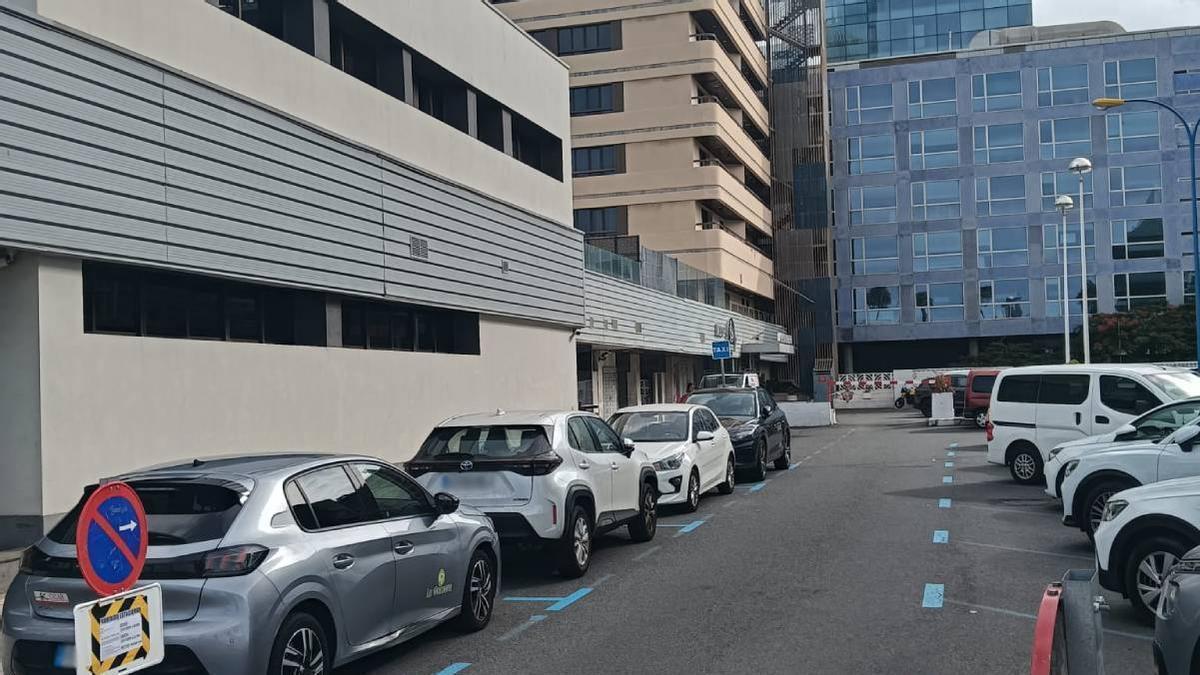 Las ocupaciones afectarán a varios tramos de aparcamiento próximos al Hotel AC Iberia
