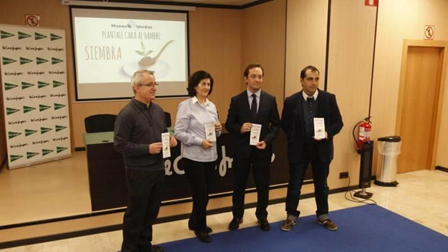 Presentación de la campaña, ayer en El Corte Inglés.