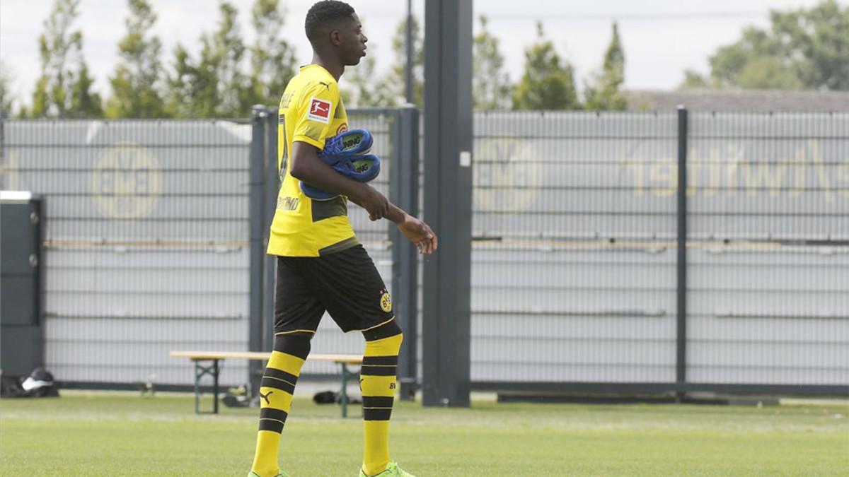 Dembélé mantiene su pulso con el Borussia Dortmund