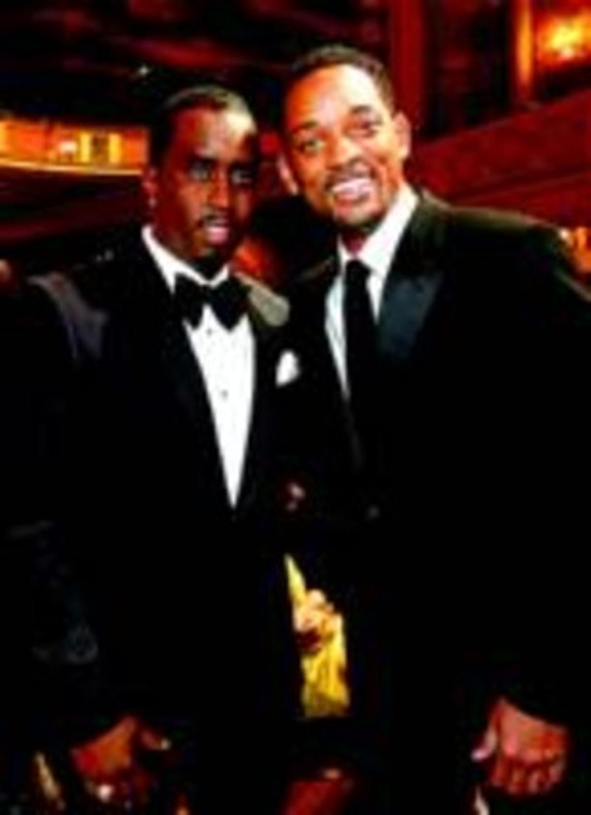 Sean Combs amb Will Smith. Sean Combs amb Will Smith.