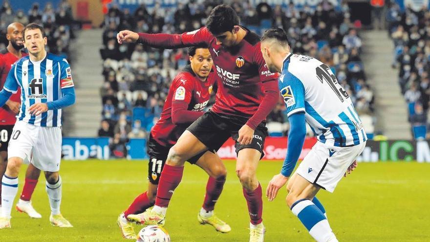 Guedes asume galones para liderar al Valencia CF