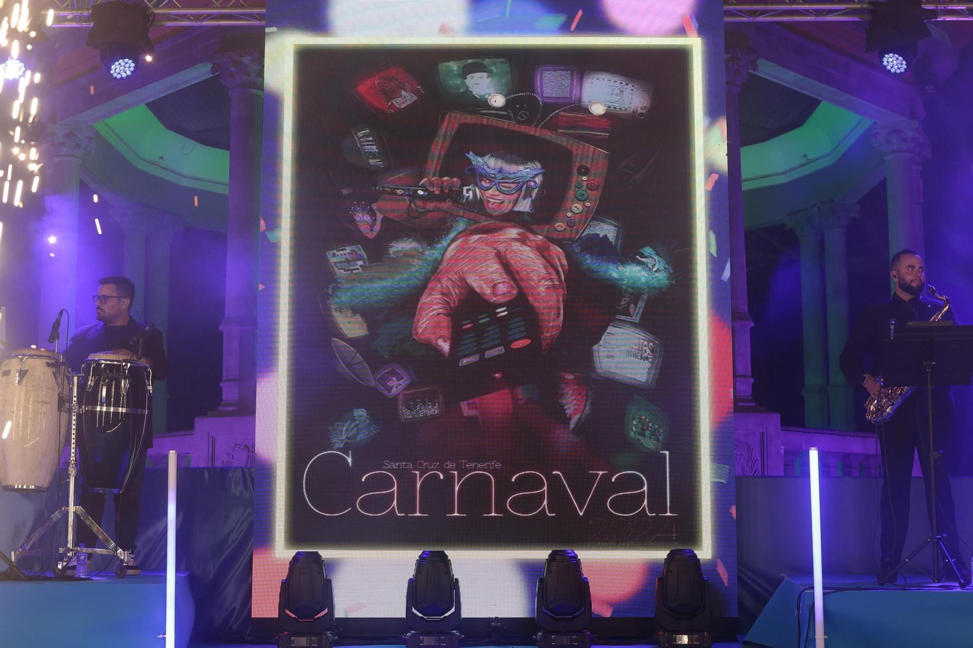 Presentación del cartel del Carnaval de Santa Cruz de Tenerife