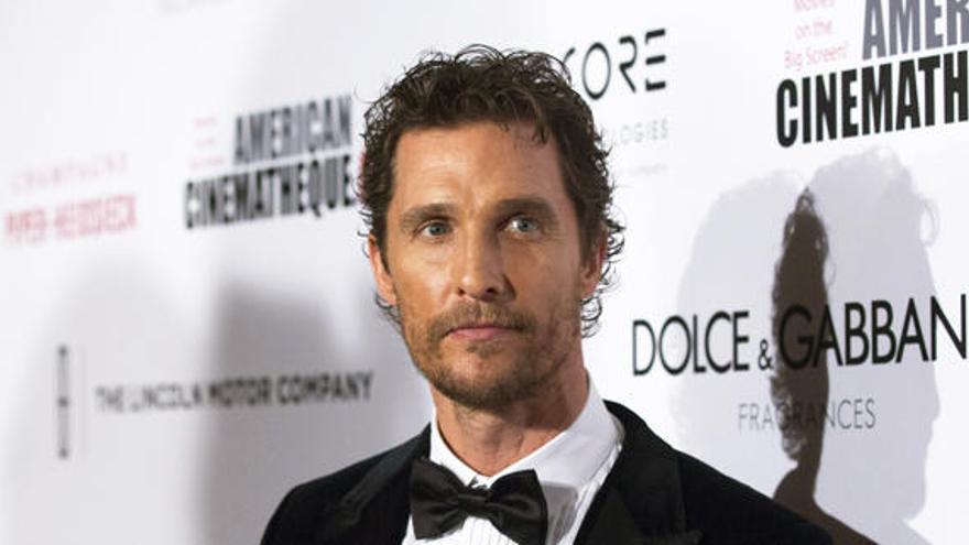 El actor Matthew McConaughey.