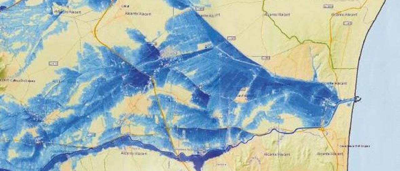 La Vega Baja ha sufrido una inundación como la prevista a más de 100 años por el Patricova