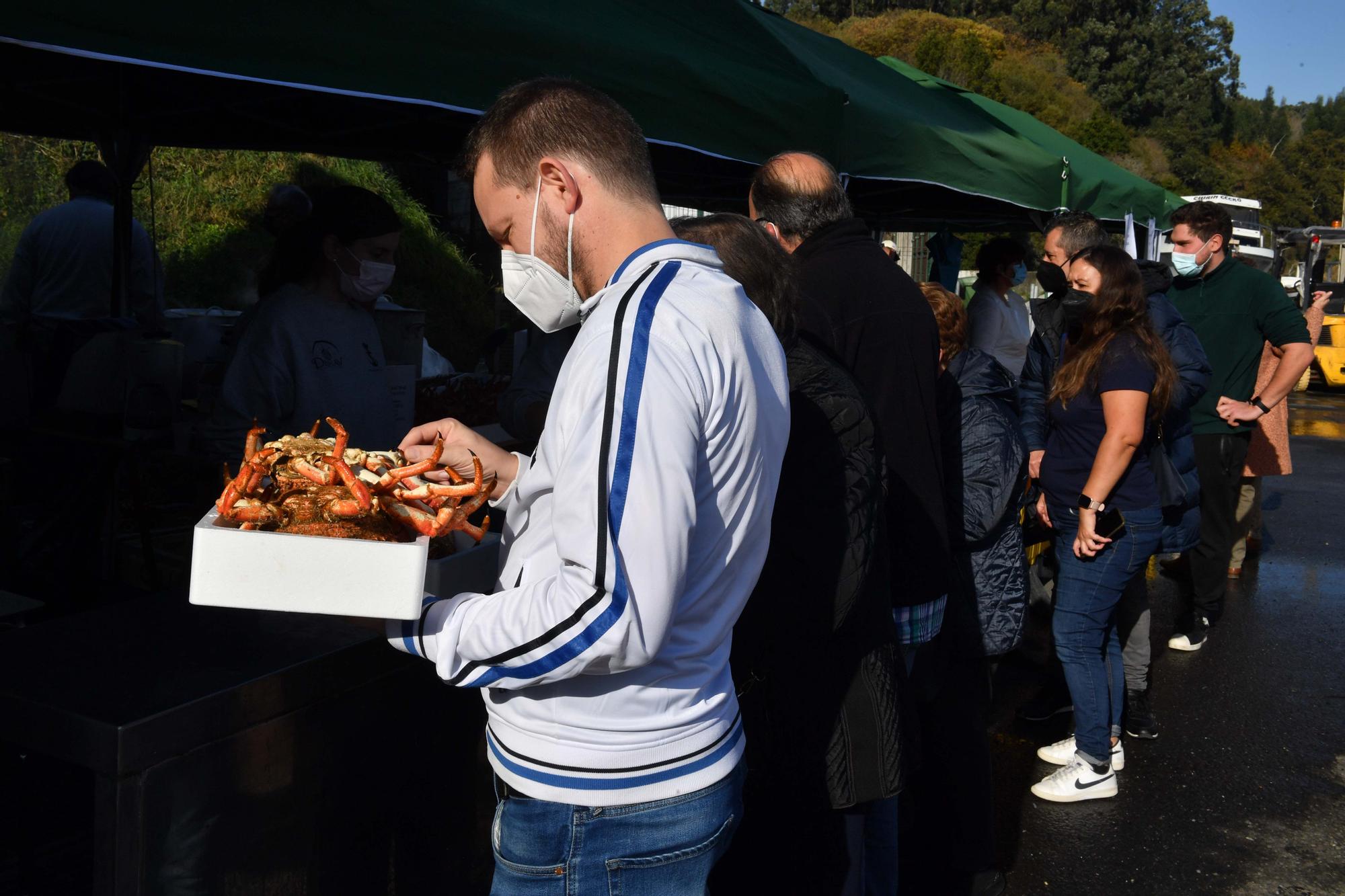 Segundo día de la fiesta de la centolla de Lorbé