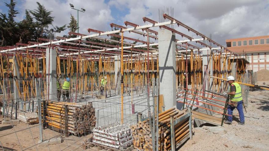 Las obras se iniciaron en diciembre y ahora se está llevando a cabo la cimentación del edificio.