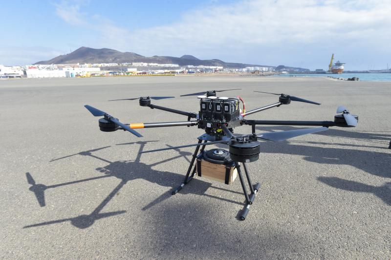 Drones para uso portuario