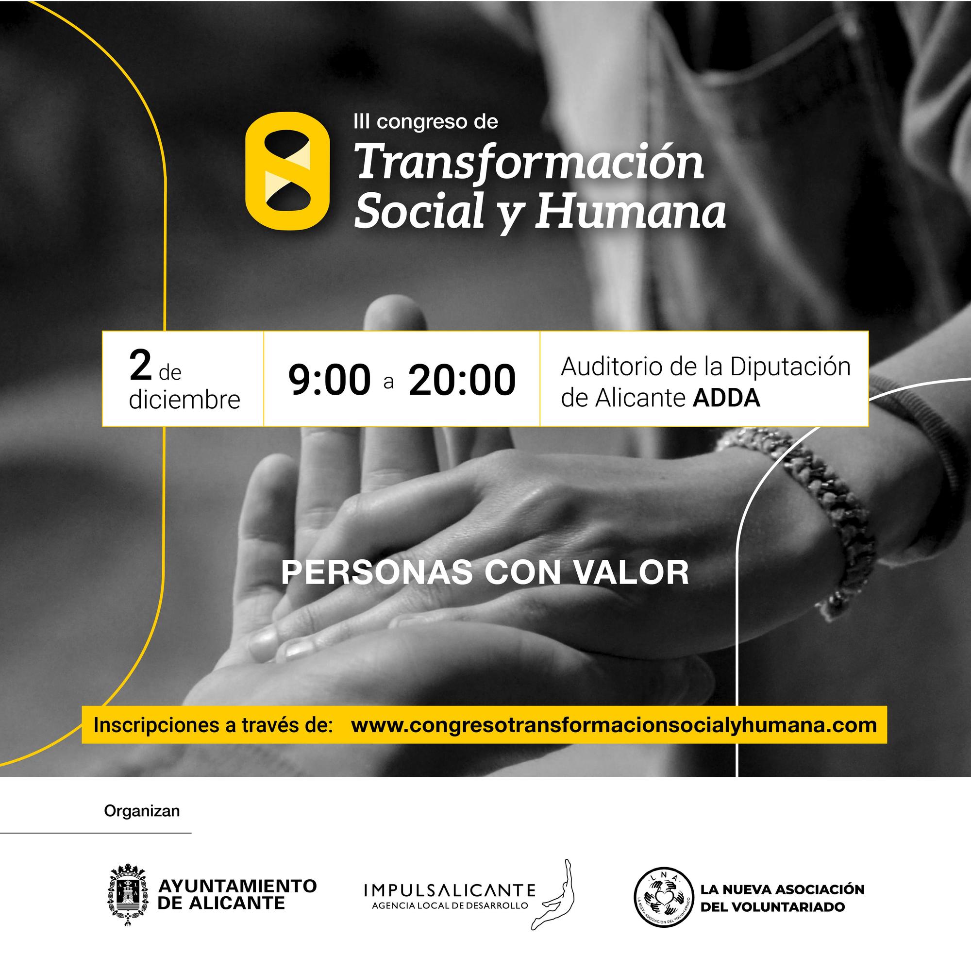 III Congreso de Transformación Social y Humana en Alicante