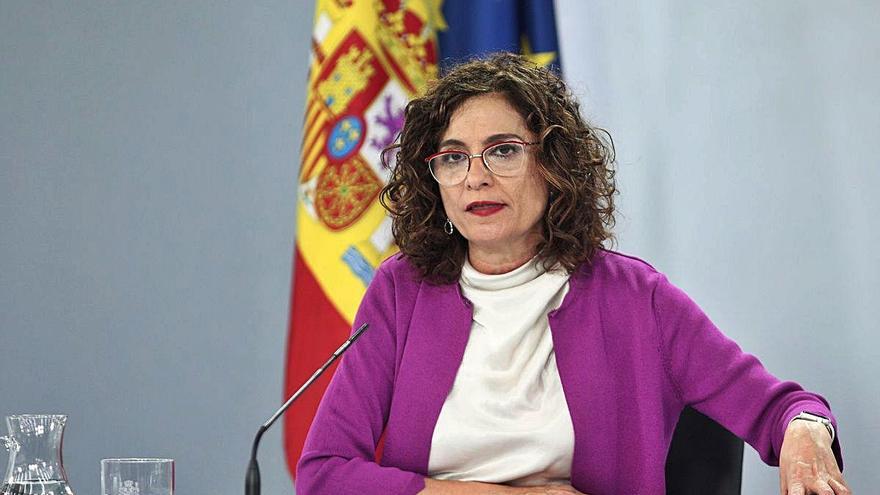 La portaveu del Govern espanyol, María Jesús Montero