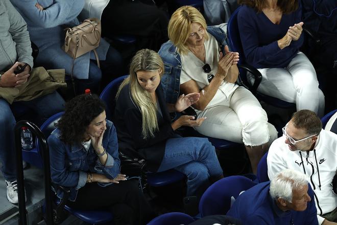 Xisca Perelló, María Isabel Nadal y Ana María Parera en el Open de Australia 2023