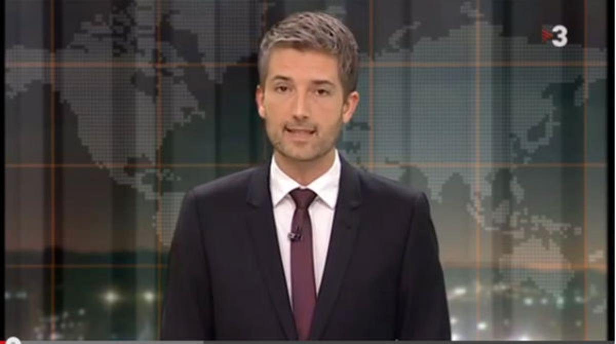 El presentador del TN de TV3 Toni Cruanyes es disculpa per lenfocament sobre el conflicte laboral de la seva cadena.
