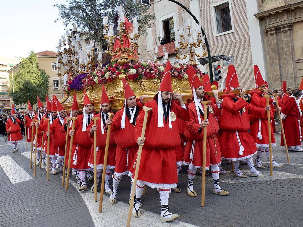 Así las procesiones de Murcia este Miércoles Santo