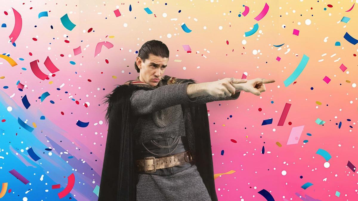 Otro momento de la actuación.