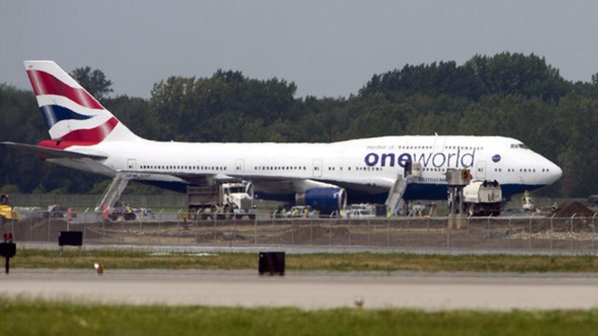 El avión de British Airways ha aterrizado en Montreal por un aviso de bomba.