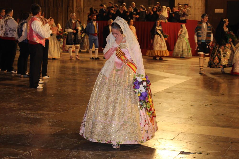 Así desfiló Clara María Parejo en la Ofrenda