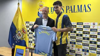 Adri Suárez viene fuerte: "Vengo para ser el portero titular de la UD Las Palmas"