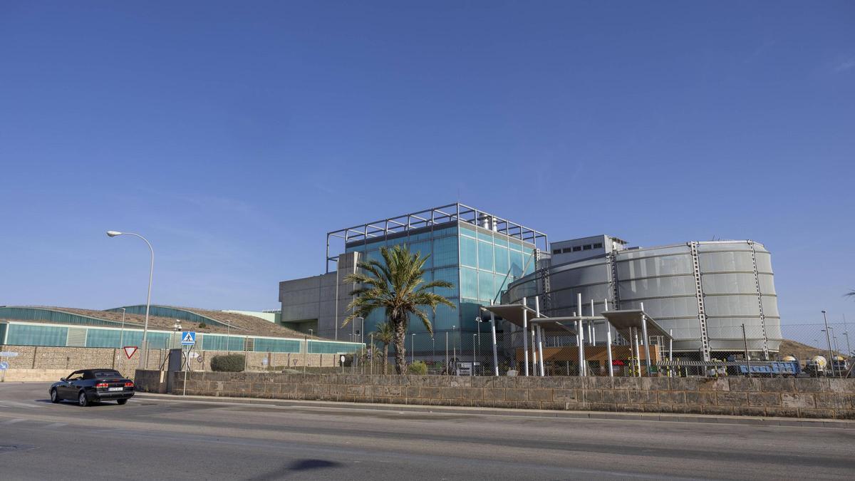 La incineradora de Son Reus, en Palma.