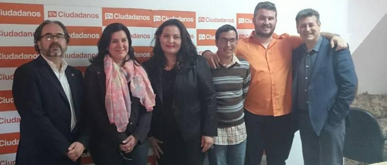 Lista de C&#039;s en Sueca, con dos exconcejalas que han pertenecido al PP y al PSOE.