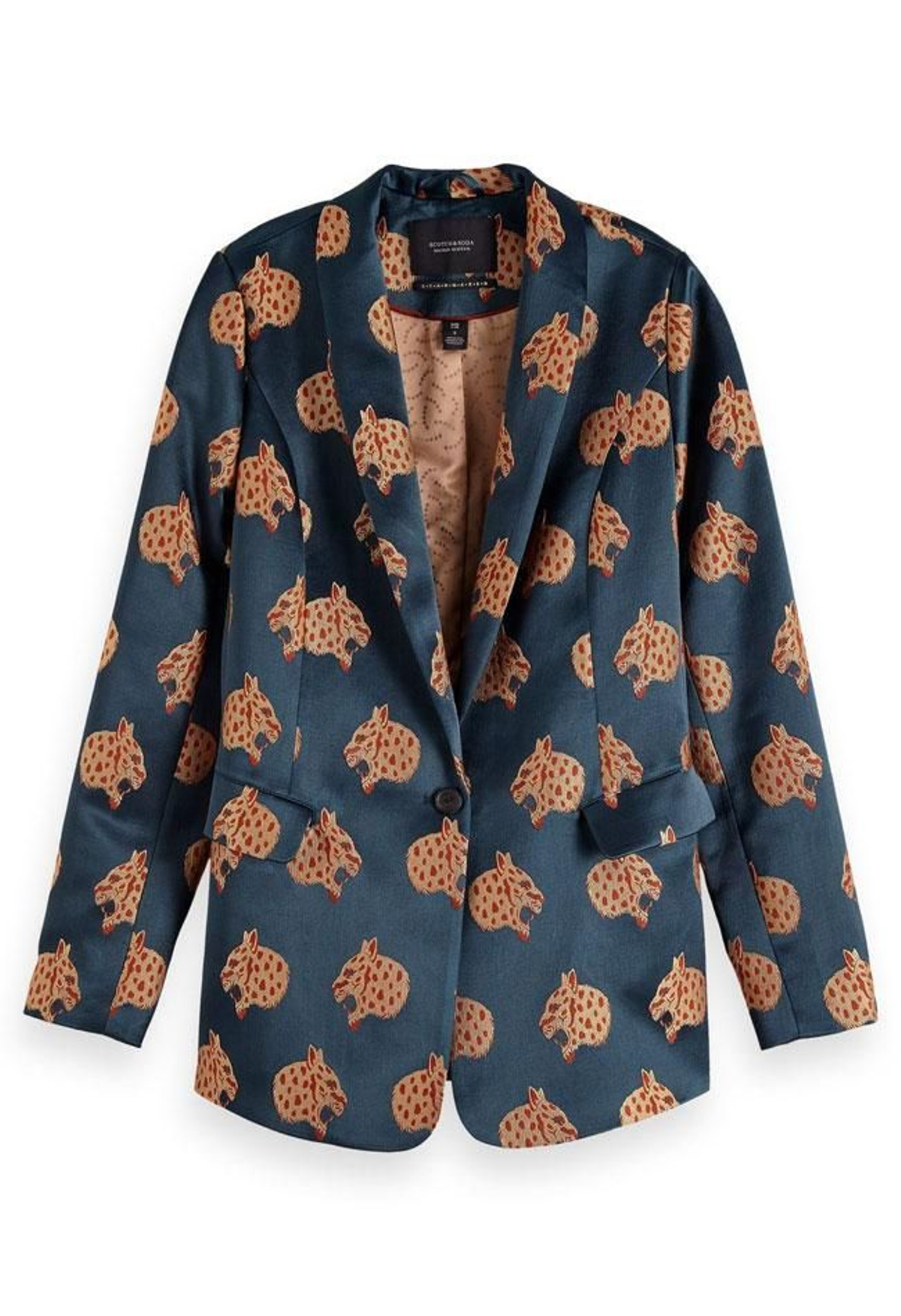 Americana con estampado de tigre de Scotch&Soda