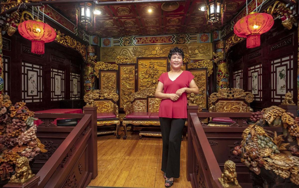 La dueña de los restaurantes La cocina china y Gran China, Ye Pan Qun. | B. RAMON