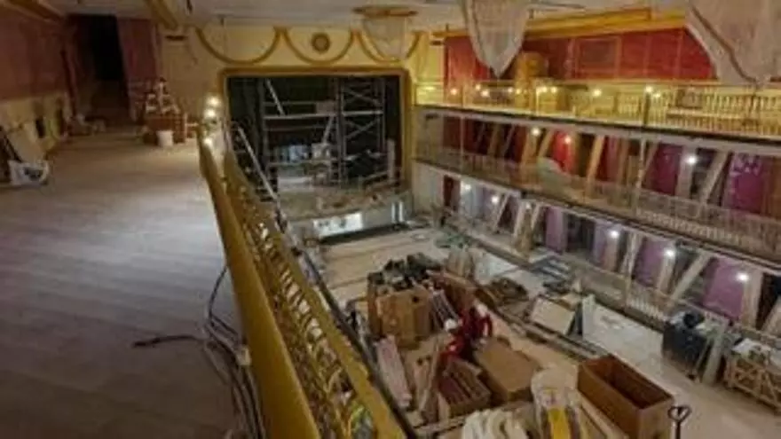 Así se encuentra el Teatro Pereyra de Ibiza: las últimas imágenes de los trabajos de remodelación