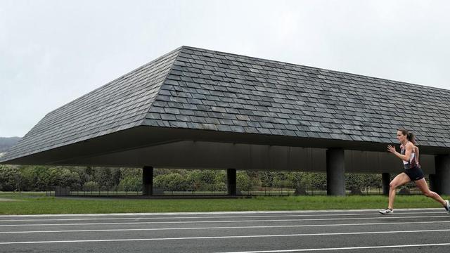 Recreación del futuro pabellón de deportes de Porto do Molle, que contará con dos pistas deportivas.  | FIRMA