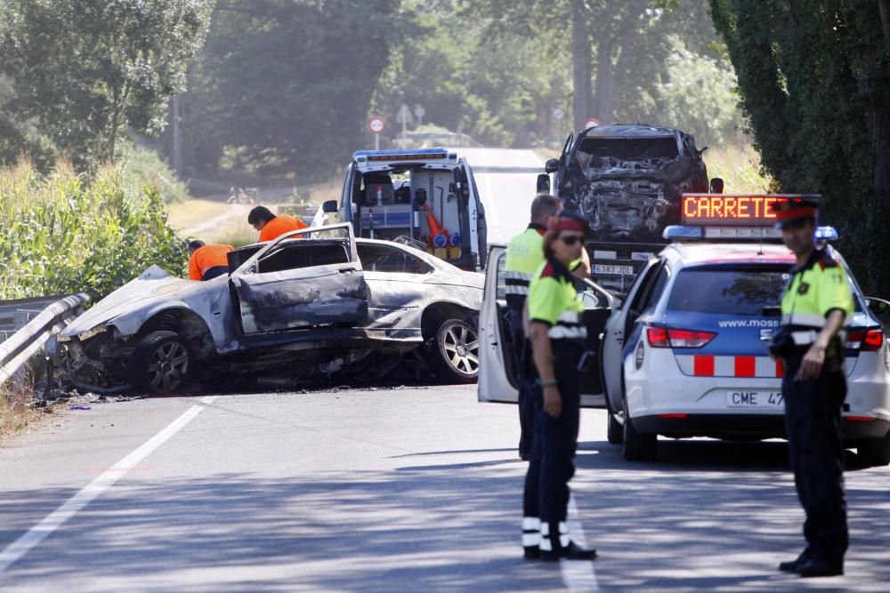 Accident de trànsit a Gualta