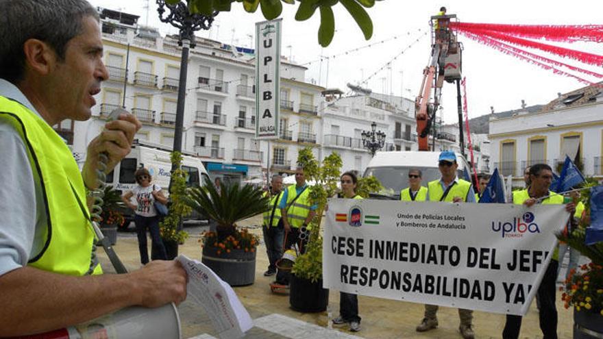 La Policía Local arrastra una conflictividad desde hace años.