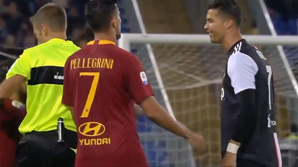 Cristiano Ronaldo se burló de Florenzi y acabó mal