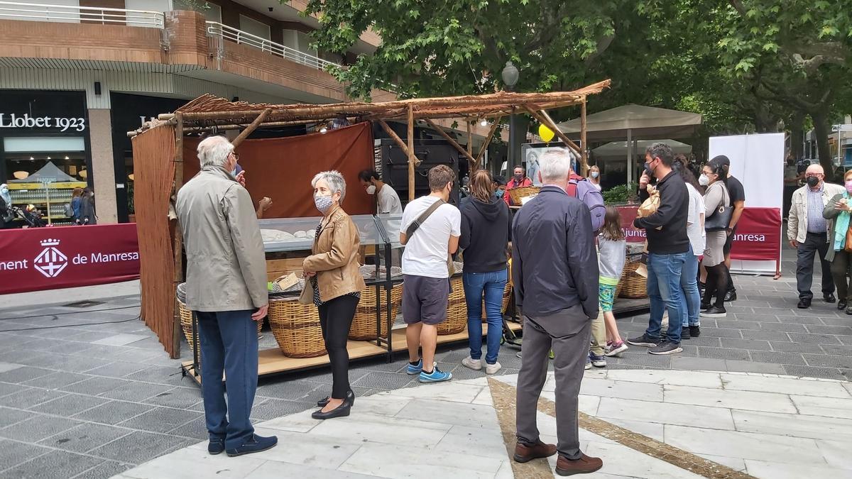 La Fira de l&#039;Ascensió a la plaça de Crist Rei