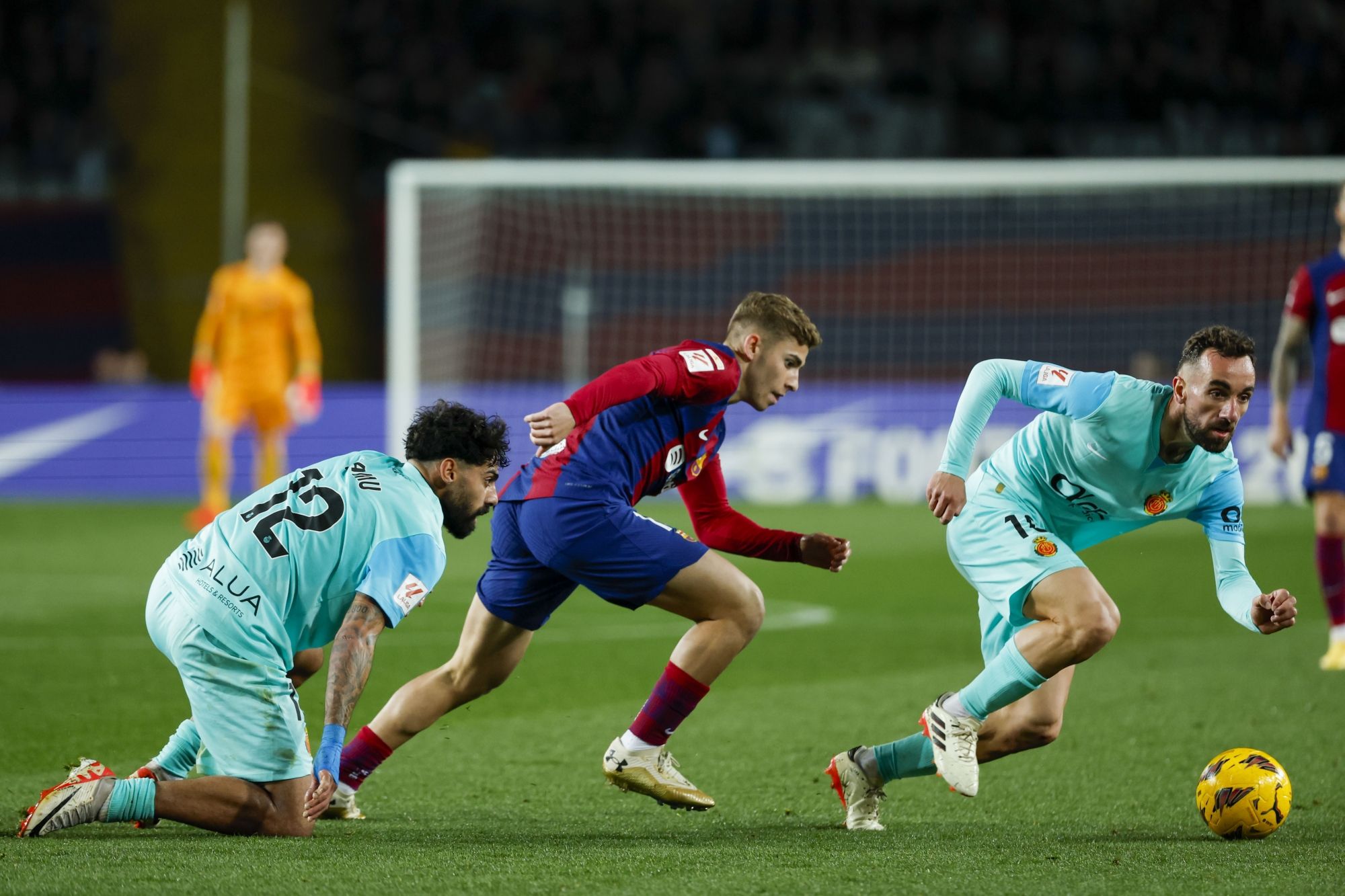 Las imágenes del Barça-RCD Mallorca en Montjuïc