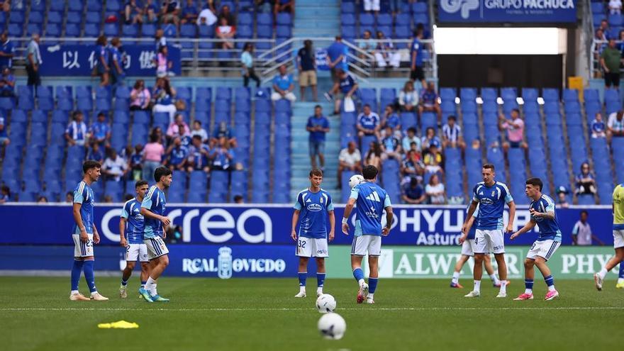 EN DIRECTO: El Oviedo no puede con un rival con uno menos