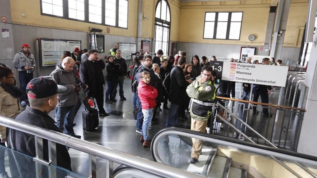 Estación de Renfe de Sant Andreu Arenal