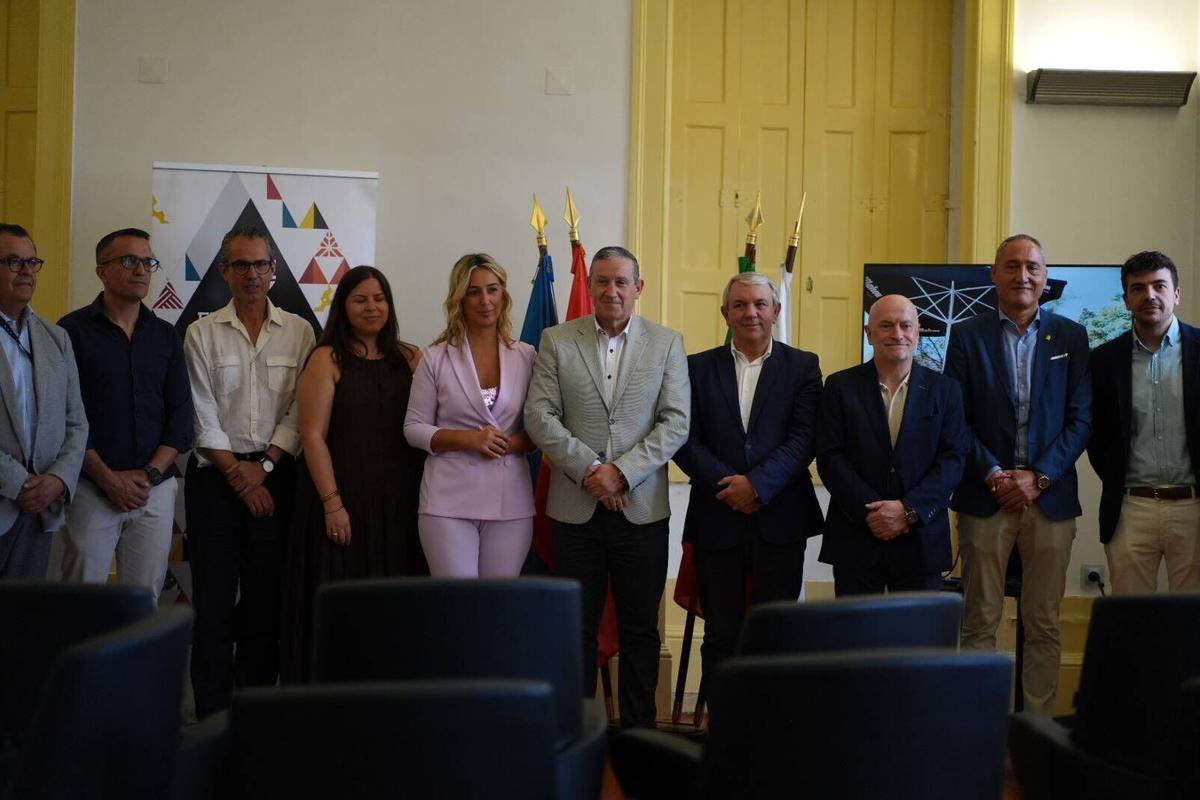 Representantes de Eilza y de la Diputación de Zamora presentan Fromago Cheese Experience 2026 en la sede portuguesa de la Fundación Rei Afonso Henriques, en Bragança