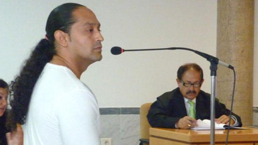 José Luis M. V. , durante el juicio celebrado en la capital majorera. i LP/DLP