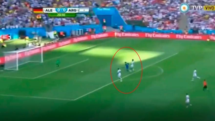 El error de Higuaín en la final del Mundial contra Alemania