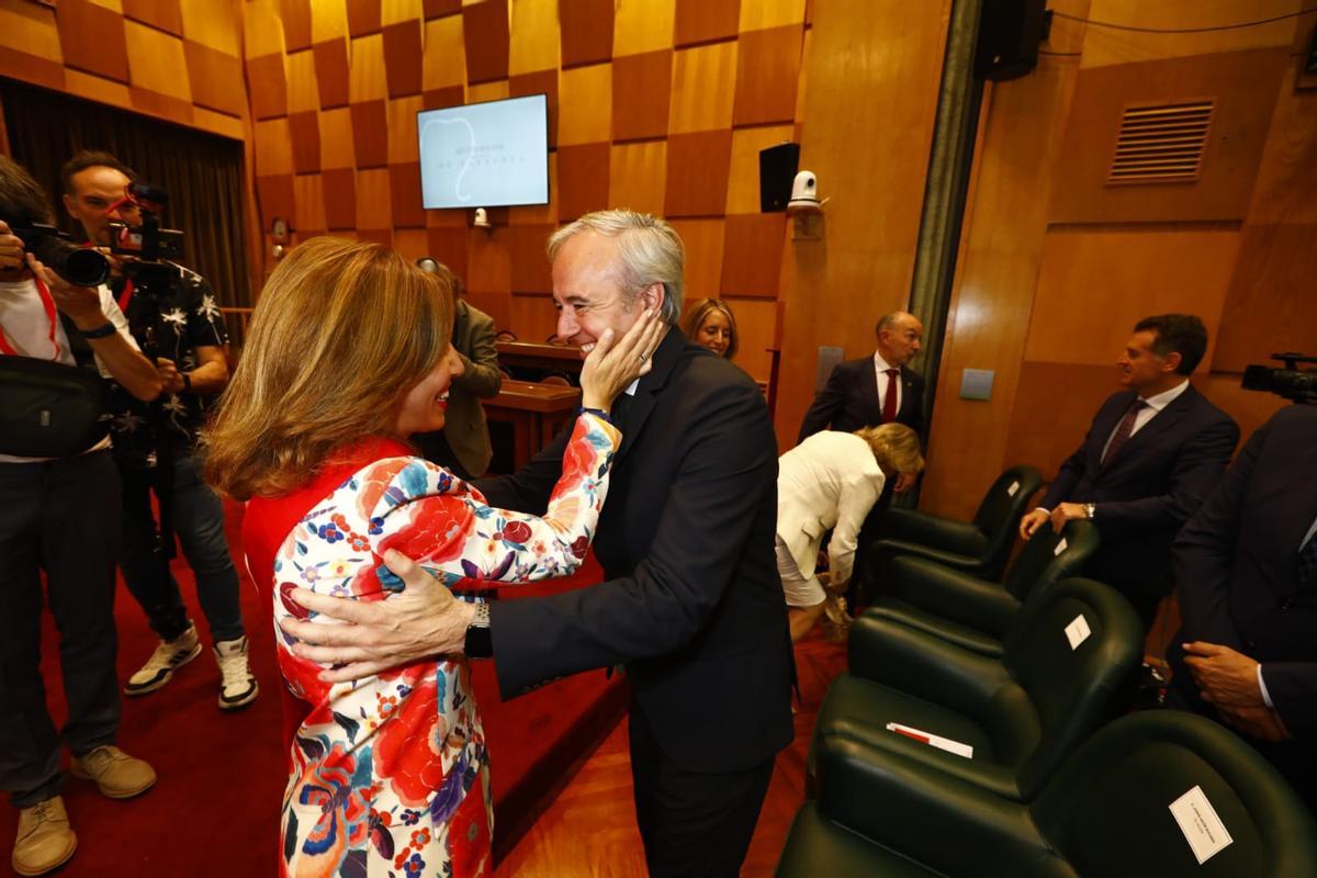 En imágenes | Investidura de Natalia Chueca como alcaldesa de Zaragoza