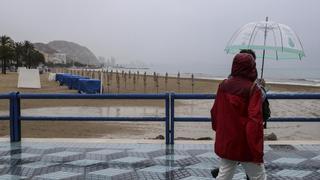 El tiempo: Noche de lluvias débiles en Alicante que arrastra un déficit del 88 por ciento