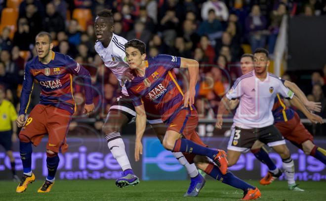 Las imágenes del Valencia, 1 - FC Barcelona, 1