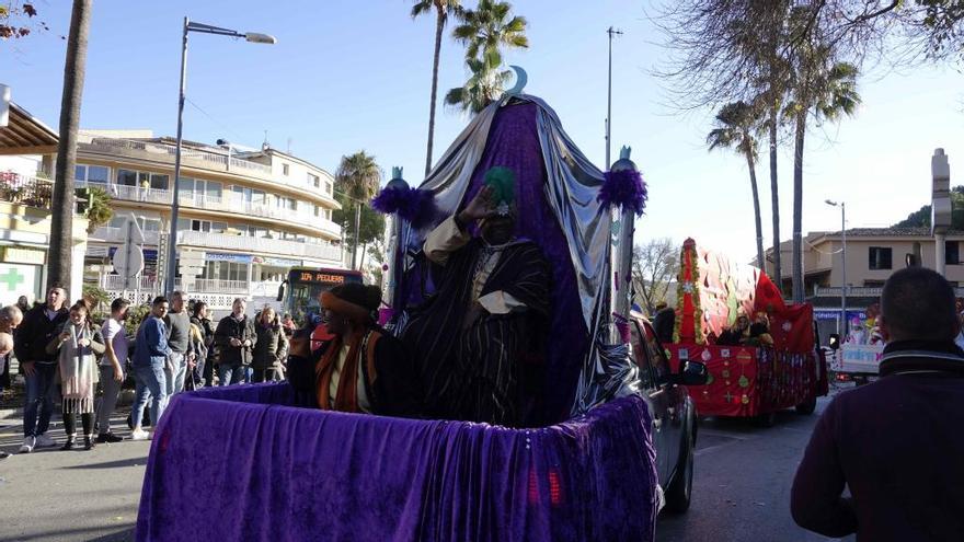 Los reyes en Peguera.