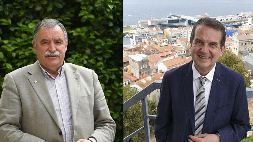 Los alcaldes de Oleiros y Vigo, Ángel García Seoane y Abel Caballero.