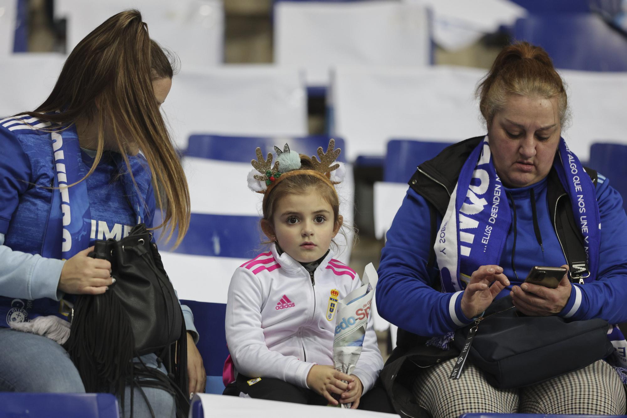 En imágenes: así se vivió el derbi en el Tartiere