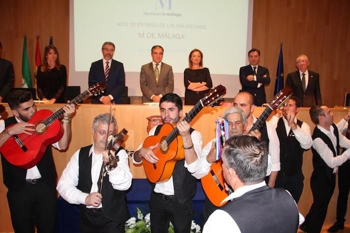 La Diputación entrega sus premios 'M de Málaga'