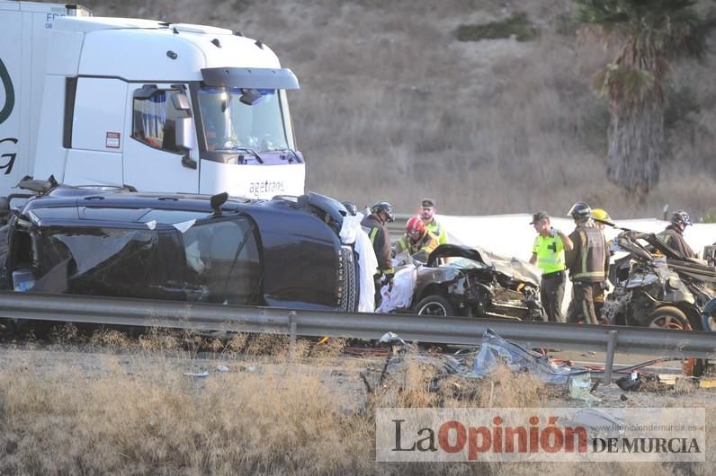 Grave accidente en Sangonera la Seca