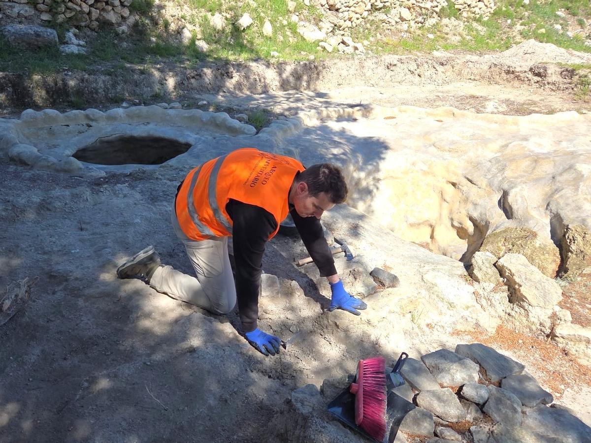 El yacimiento ha deparado hallazgos íberos, romanos y medievales