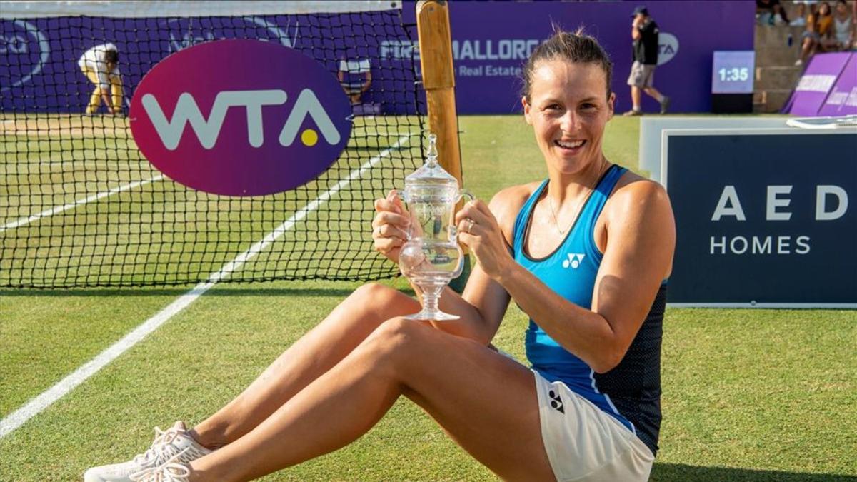 Maria logró su primer título WTA en Mallorca